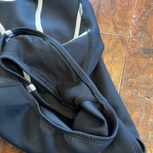 Robin Piccone Swimsuit Bikini one 1 piece Black sz 6 - Picture 4 of 8